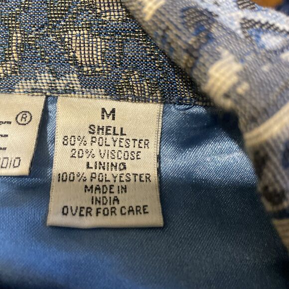 Jaqueline Design Studio Designed Jacket Womens Med‎ Made In India Rare Vintage - Picture 10 of 11